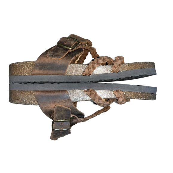 🤎White Mountain Footbed Summer Sandals 🤎 Size 7M - Picture 2 of 6